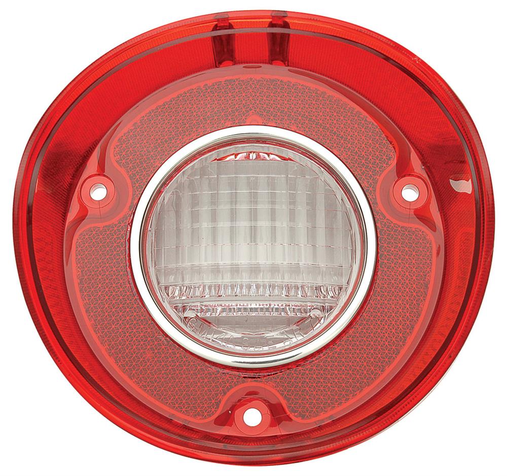 Back Up Lens, 1972 Chevelle SS With Chrome - LH