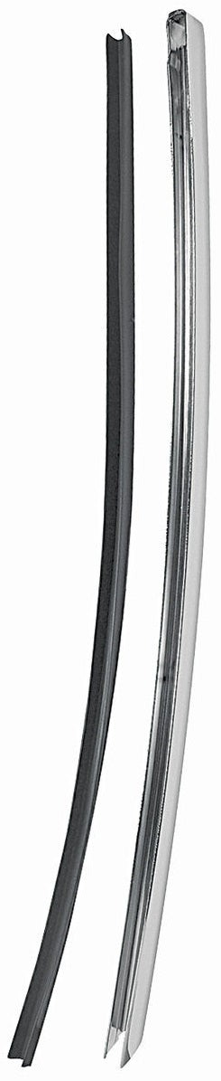 Molding, 1969-1972 Chevelle Quarter Sash - RH