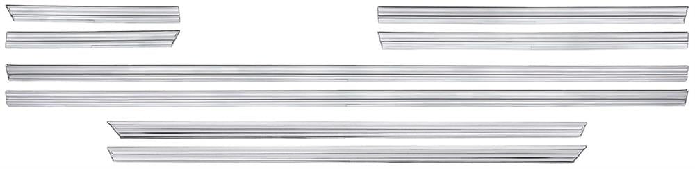 Moldings, 1967 Malibu Side Set
