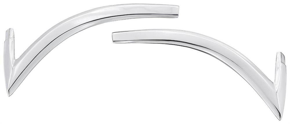 Molding, 1968-1969 Chevelle Rear Vinyl Top Corners - PR