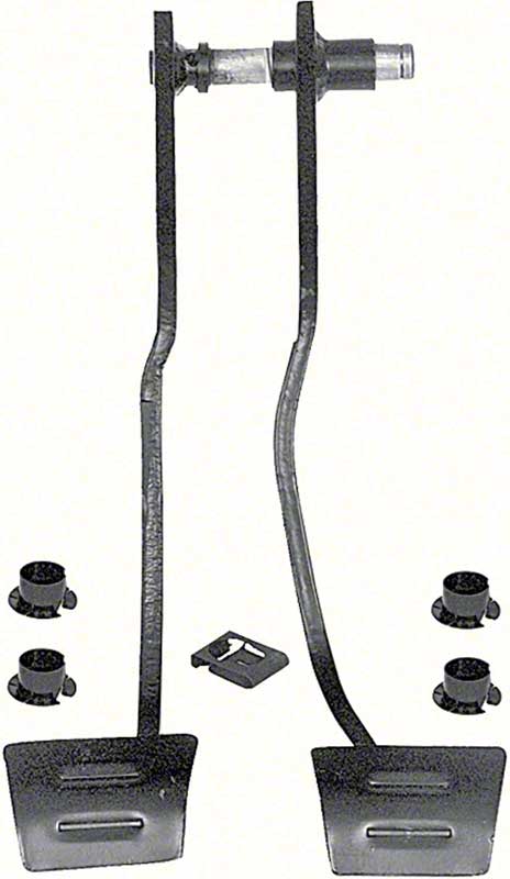 Brake & Clutch Pedal, 1968 Nova Assembly