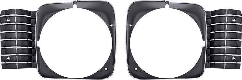 Bezels, 1969-1972 Nova Headlight Repro - pair
