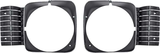 Bezels, 1969-1972 Nova Headlight Repro - pair