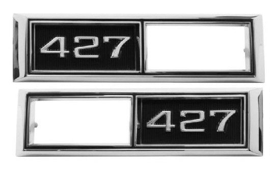 Bezel, 1968-1969 427 Nova Marker - PR