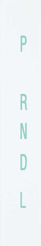 Indicator, 1966-1967 Nova  Powerglide Console Shift Lens