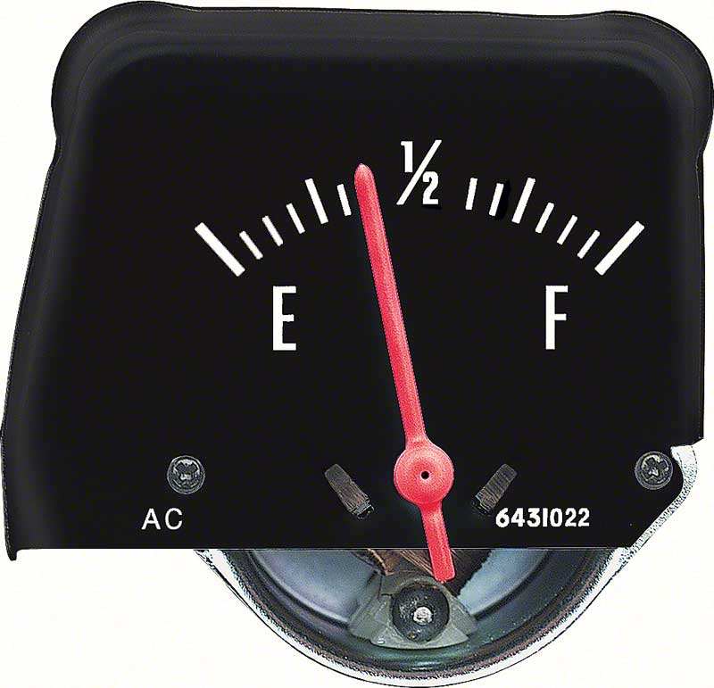 Gauge, 1968-1974 Nova Fuel - Repro