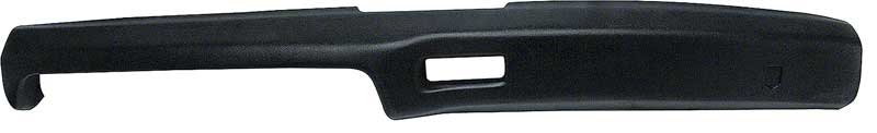Dash Pad, 1968 Nova With Air Conditioning - Black