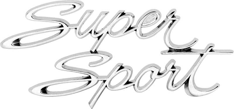 Emblem, 1967 Nova Super Sport Glove Box
