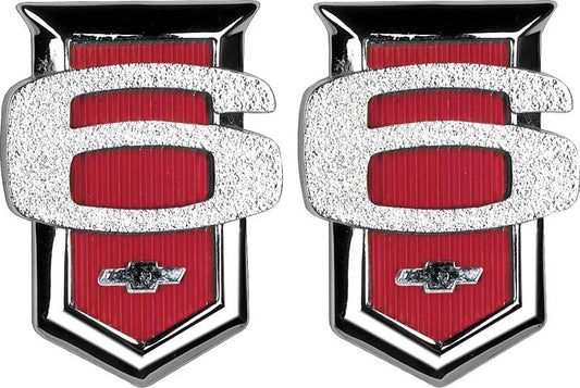 Emblem, 1962-1964 Nova 6 Cylinder Red - PR