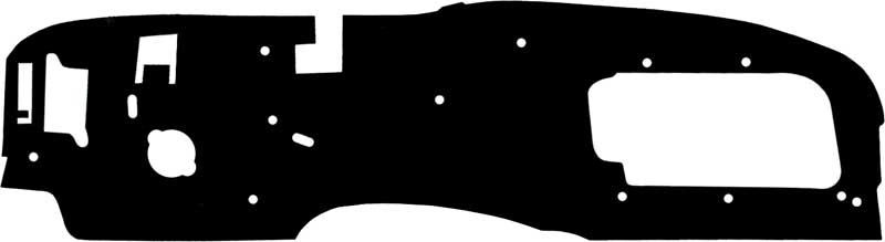 Firewall Pad, 1968-1972 Nova No AC