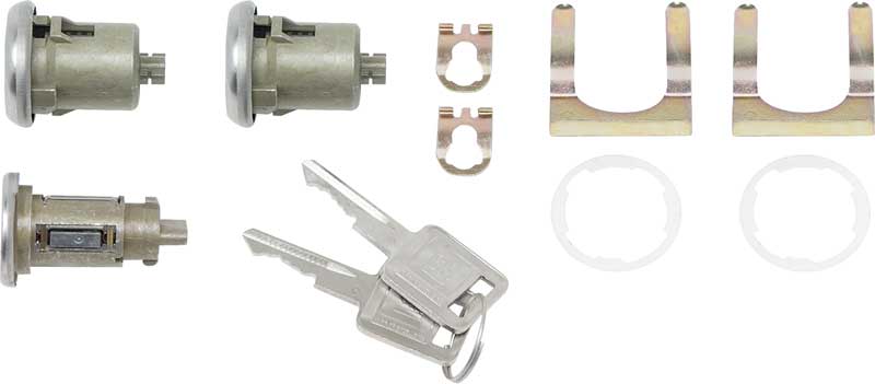 Lock, 1966-1967 Nova Ignition & Door Lock Set - Later Key