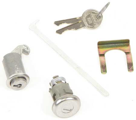 Lock, 1962-1965 Nova Glove & Trunk - Original Key