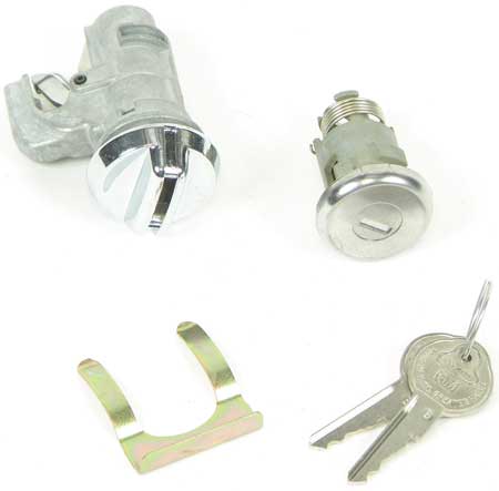Lock, 1968-1979 Nova Glove & Trunk Set -Later Key