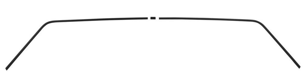 Molding, 1962-1965 Nova Interior Rear Window Trim Set Sedan -3Pc