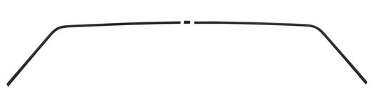 Molding, 1962-1965 Nova Interior Rear Window Trim Set Sedan -3Pc