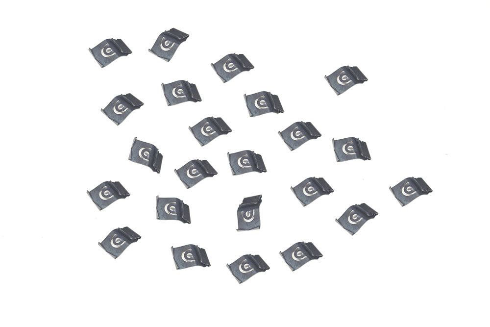 Clips, 1962-1965 Nova Coupe Back Window Molding Clip Set - 23 Pc