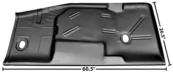 Floor Pan, 1962-1967 Nova - LH