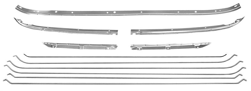 Headliner Retainer Kit, 1966-1967 Nova 2 Door Hardtop