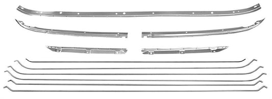 Headliner Retainer Kit, 1966-1967 Nova 2 Door Hardtop