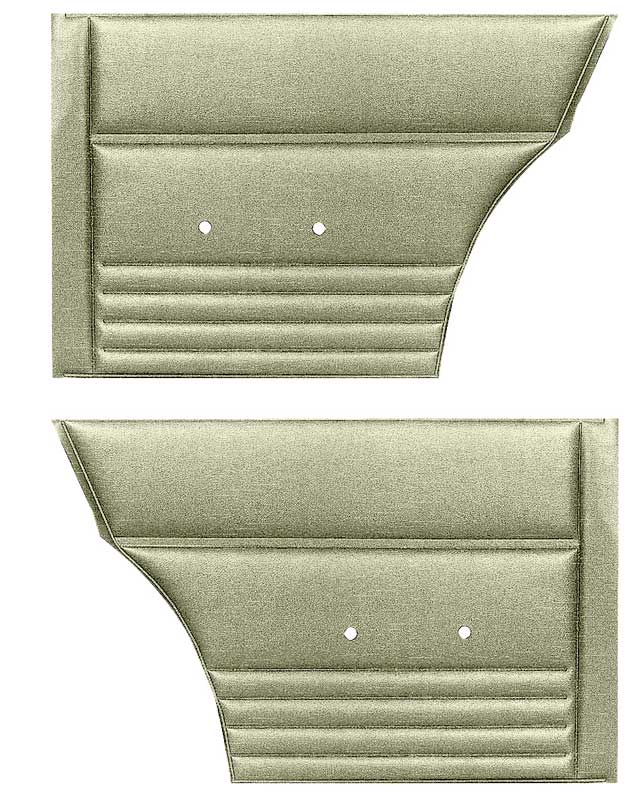 Rear Panels, 1967 Nova Standard And SS - PR