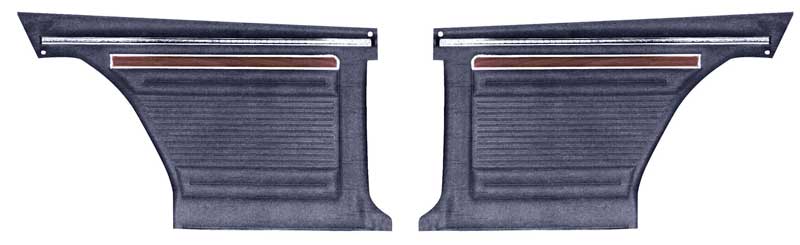 Rear Panels, 1970-1972 Nova Custom - PR