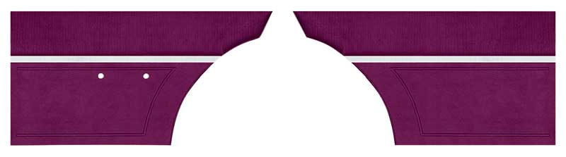 Rear Panels, 1965 Nova Coupe - PR