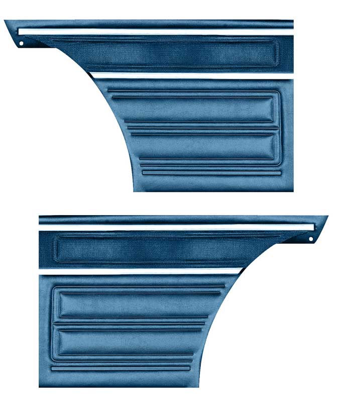 Rear Panels, 1968 Nova Coupe Custom And Standard - PR