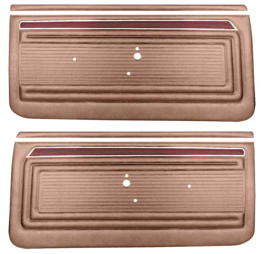 Door Panels, 1970-1972 Nova Custom Preassembled - PR