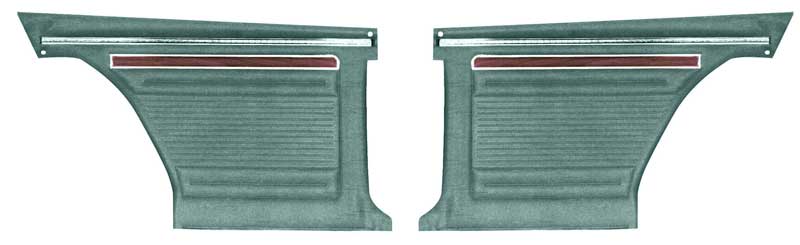 Rear Panels, 1970-1972 Nova Custom Preassembled - PR