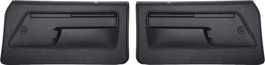 Door Panels, 1973-1974 Nova Preassembled - Charcoal Only - PR