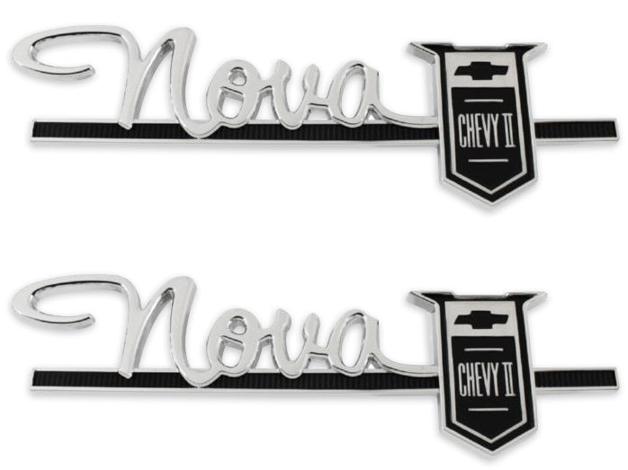 Emblem, 1963 Nova 400 Series  Quarter - PR