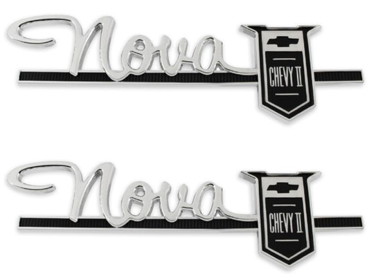 Emblem, 1963 Nova 400 Series  Quarter - PR