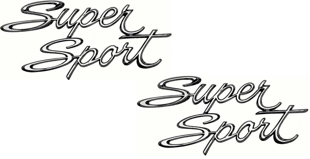 Emblem, 1966-1967 Nova Super Sport Quarter - PR