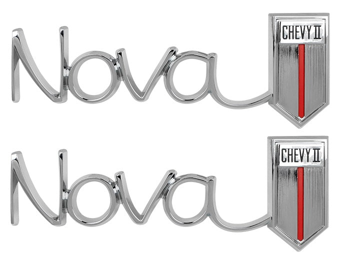 Emblem, 1966-1967 Nova Chevy II Quarter - PR