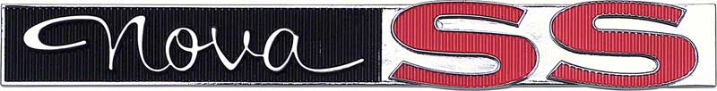 Emblem, 1963-1964 Nova SS  Trunk