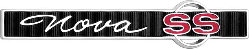 Emblem, 1965 Nova SS  Trunk Lid