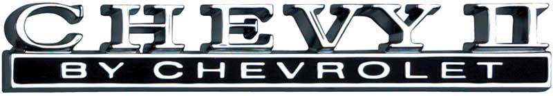 Emblem, 1968 Chevy II Trunk