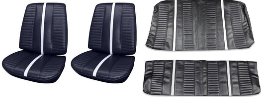 Seat Cover, 1967 Nova Front Buckets & Rear SS