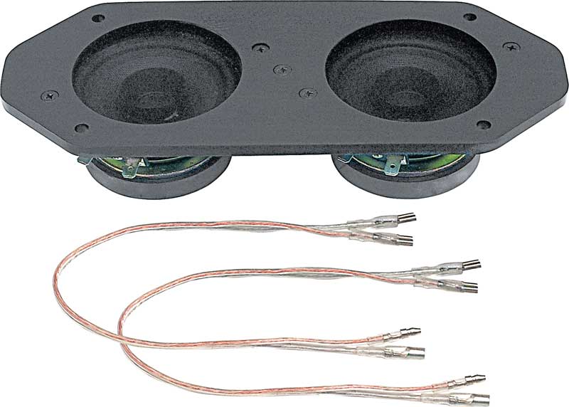 Speakers, 1962-1965 Nova Dash - Must Use Original Brace To Mount 30Watt