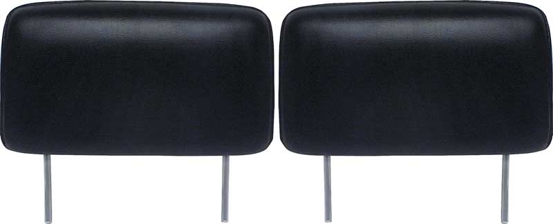 Headrest, 1966-1967 Nova Bucket Seat Black - PR