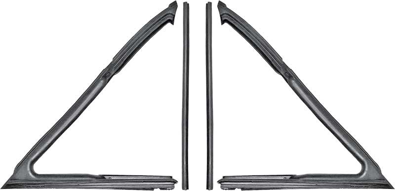 Weatherstrip,  1962-1967 Nova 2 Door Hardtop Vent Window - PR