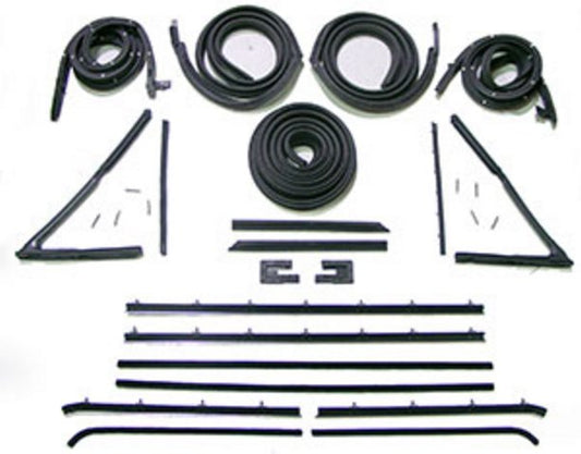 Weatherstrip,  Kit, 1962-1967 Nova 2 Door Hardtop