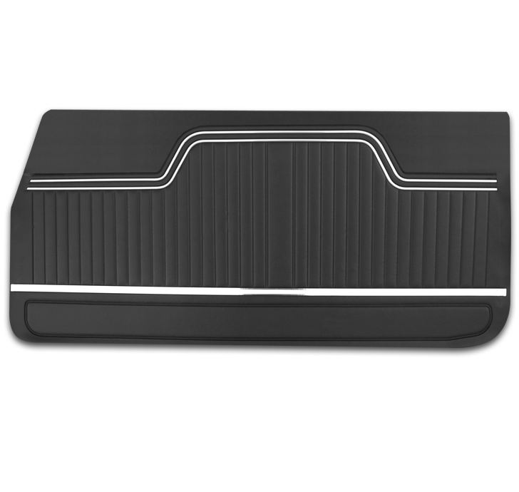 Door Panels, 1970-1972 Chevelle El Camino Front Unassembled - PR