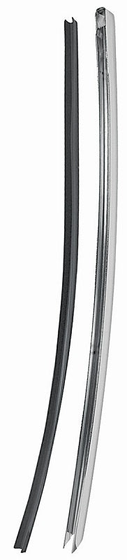 Molding, 1964-1965 Chevelle Quarter Sash - RH