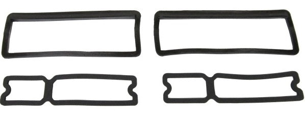 Seal, 1966 El Camino Tail Light Bezel & Lens Seal Kit