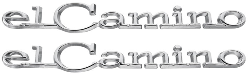Emblem, 1968-1969 El Camino Quarter - PR