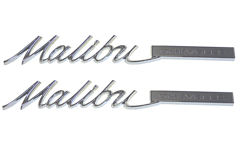 Emblem, 1965 Malibu Quarter - PR