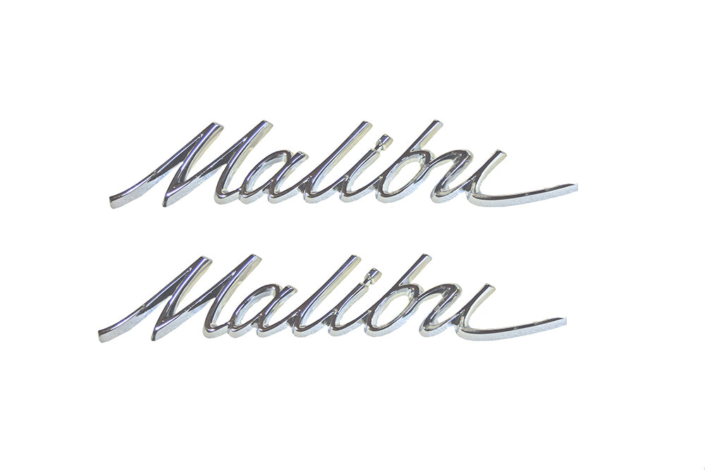 Emblem, 1966-1967 Malibu Quarter - PR