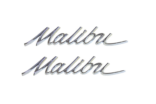 Emblem, 1966-1967 Malibu Quarter - PR