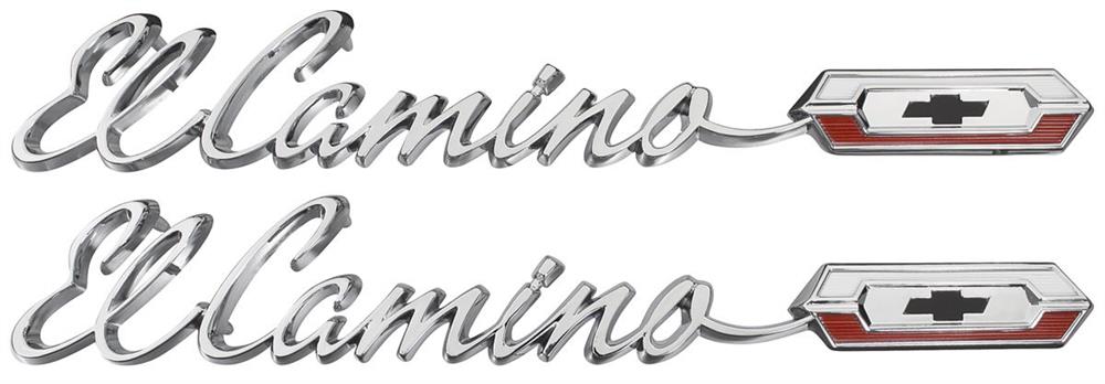 Emblem, 1965 El Camino Quarter - PR